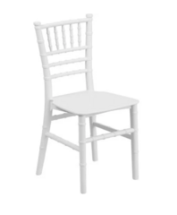 Kids White Chivari Chair