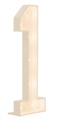 4 FT MARQUEE NUMBER- 1