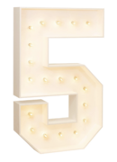 4 FT MARQUEE NUMBER- 5