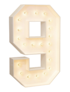 4 FT MARQUEE NUMBER- 9