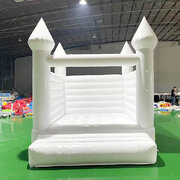 Inflatable White Bouncer (12x10ft PVC)