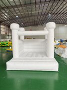 White Toddler Bounce House (8x8ft PVC)