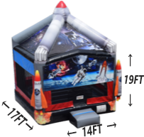 Space Rocket Bounce House Space Rocket Bounce House