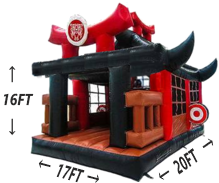 Ninja Warrior Bounce House Ninja Warrior Bounce House