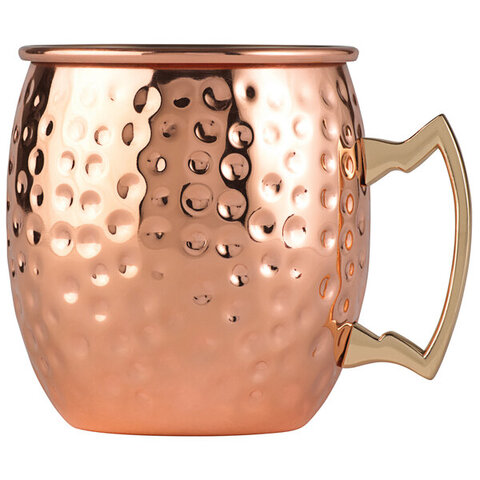 HAMMERED COOPER MOSCOW MUG 16OZ