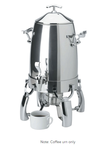 STAINLESS STEEL COFFE URN (80 CUPS)