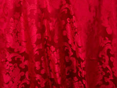 (i)BEETHOVEN DAMASK 90in ROUND (RED) (i)BEETHOVEN DAMASK 90in ROUND (RED)