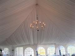 WL 20' X 40' Tent Liner. Full Ceiling Drape.