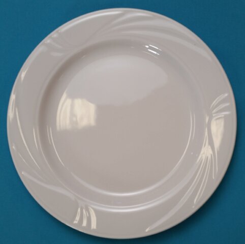 ARCADIA WHITE (DINNER PLATE 10.5in) 
