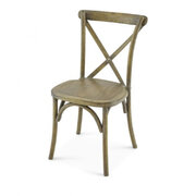 Cross Back Chair (Rustic)