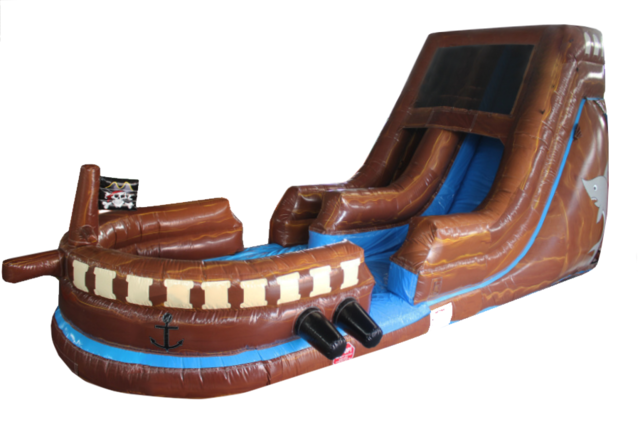 Pirate Ship Water Slide 15ft Pirate Ship Water Slide 15ft