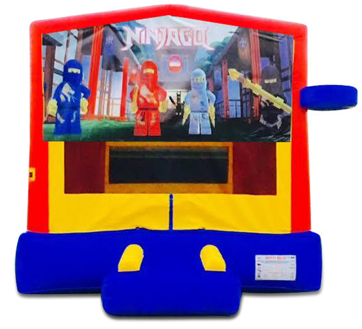 Ninjago Themed Bounce House Ninjago Themed Bounce House
