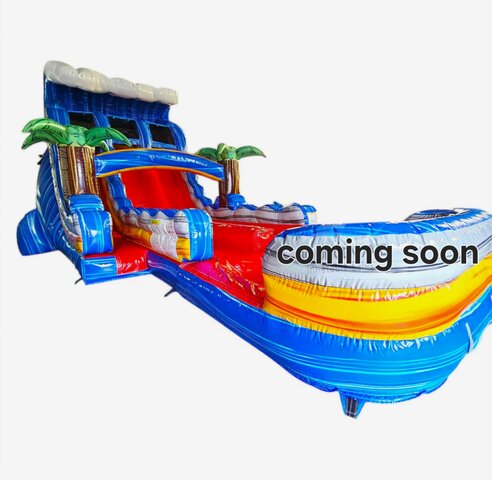 19ft Rip Curl Dual Lane Waterslide 19ft Rip Curl Dual Lane Waterslide