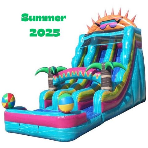 Tropical Slide Pool Tropical Slide Pool
