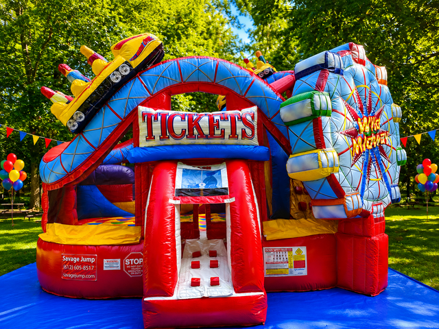 Midway KidZone With slide Wet/Dry Rental Midway KidZone With slide Wet/Dry Rental