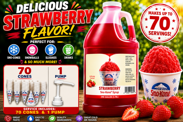 SnowCone Syrup Strawberry SnowCone Syrup Strawberry