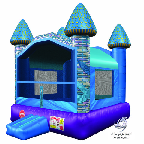 Printed Castle Bouncer (Large) Printed Castle Bouncer (Large)