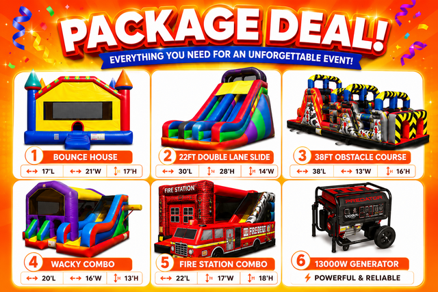 Package 8 FOR BIG EVENTS WITH UP TO 500 KIDS Package 8 FOR BIG EVENTS WITH UP TO 500 KIDS