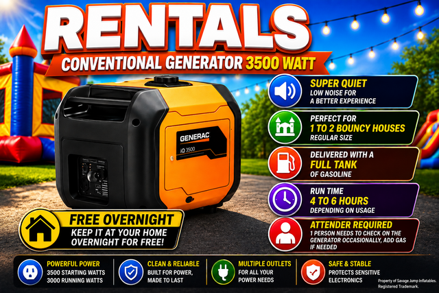 Conventional Generator 3500 Watt Conventional Generator 3500 Watt