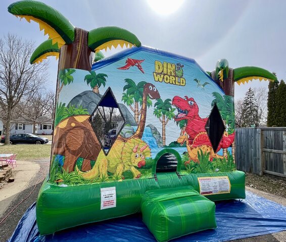 NEW 2021 17x16 (Large) Dino World Jump NEW 2021 17x16 (Large) Dino World Jump
