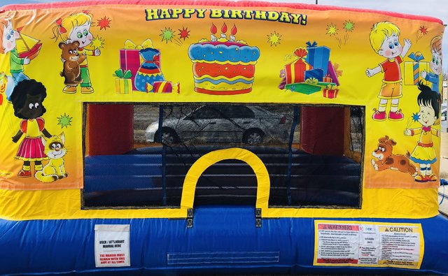 Happy birthday Mini Bouncer Happy birthday Mini Bouncer