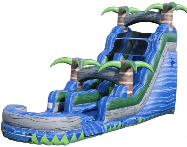 18 Ft Blue Crush Water Slide 18 Ft Blue Crush Water Slide