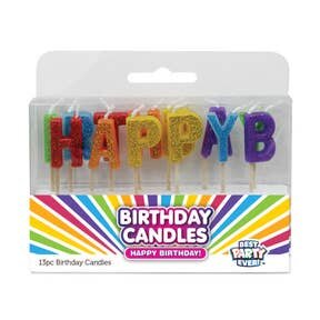 Happy Birthday Letter Candles Happy Birthday Letter Candles