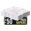 Happy Birthday 50 Ct Girl Napkins