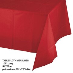 Classic Red Table Cover