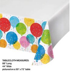Birthday Balloons Table Cover