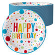 Happy Birthday 50 Ct Paper Plates
