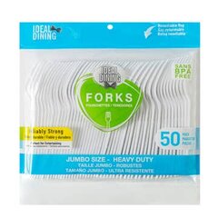 50 Ct plastic Jumbo Forks