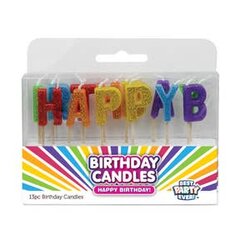 Happy Birthday Letter Candles