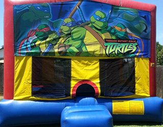 Ninja Turtles Bounce House