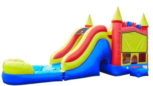 Rainbow Titan Waterslide Combo with Huge Slide Rainbow Titan Waterslide Combo with Huge Slide
