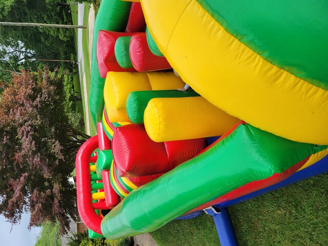 31 ft multi color obstacle course 31 ft multi color obstacle course