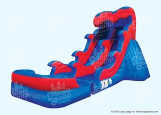 18 ft Rocking Rapids Slide