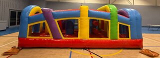 20 ft retro obstacle course dry