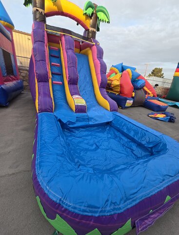 Purple Fantasy Water Slide Purple Fantasy Water Slide