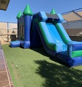 Blue Large Combo Jumping Balloon