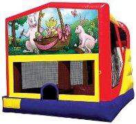 Easter Combo 4-1 Bounce House with Slide