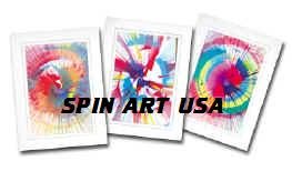 Spin Art Framed Cards Spin Art Framed Cards