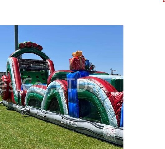 100 ft Christmas Obstacle Course 100 ft Christmas Obstacle Course