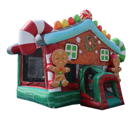 Gingerbread Bounce House Gingerbread Bounce House