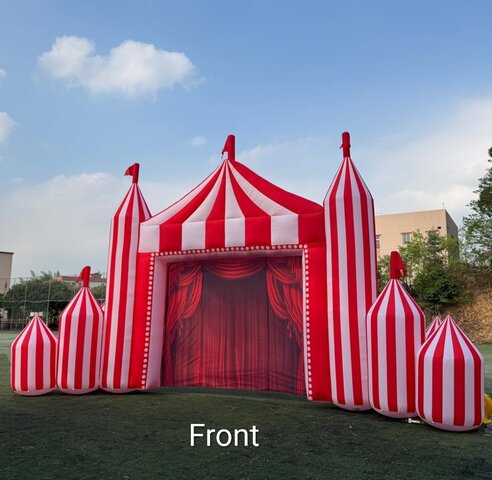 Carnival or Circus Archway Entrance Carnival or Circus Archway Entrance