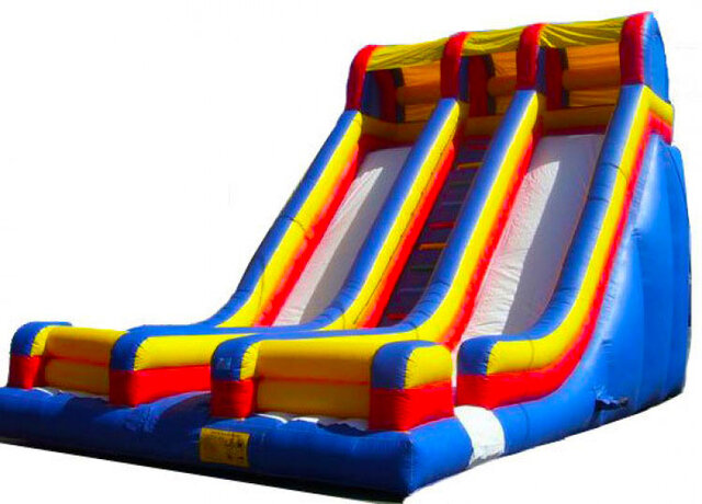 24 ft Dual Lane Large Slide 24 ft Dual Lane Large Slide