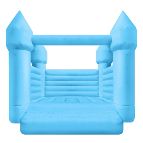 Pastel Blue Bounce House Pastel Blue Bounce House