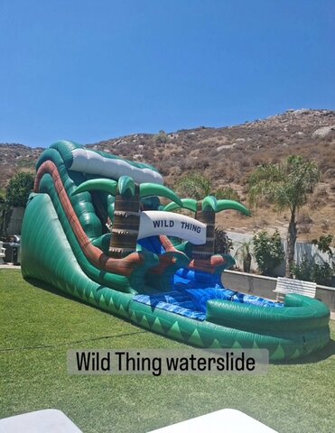 15ft wild thing waterslide 15ft wild thing waterslide