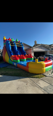 18ft lego waterslide 18ft lego waterslide