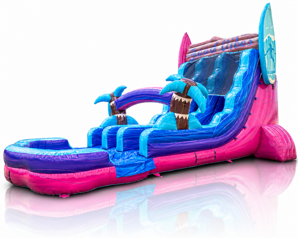 19' Good Vibes Dual Lane Slide 19' Good Vibes Dual Lane Slide
